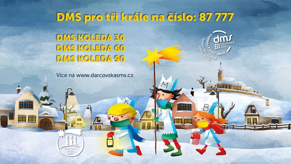 Tříkrálová sbírka 2021 DMS
