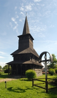 Dřevěný kostelík z Podkarpatské Rusi